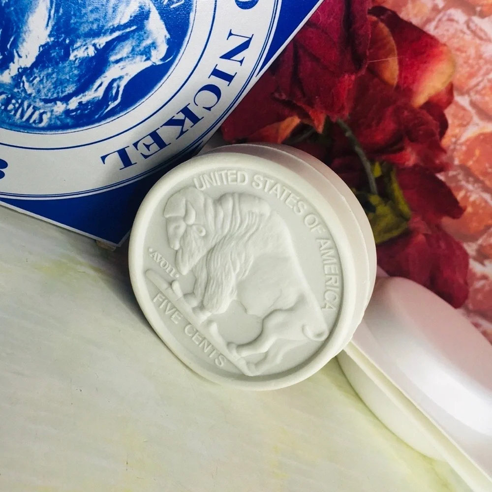 Vintage Avon The First Buffalo Nickel 1913 Decorative Soap